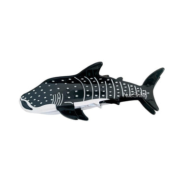 Jumbo Black Shark  Hair Claw Clips