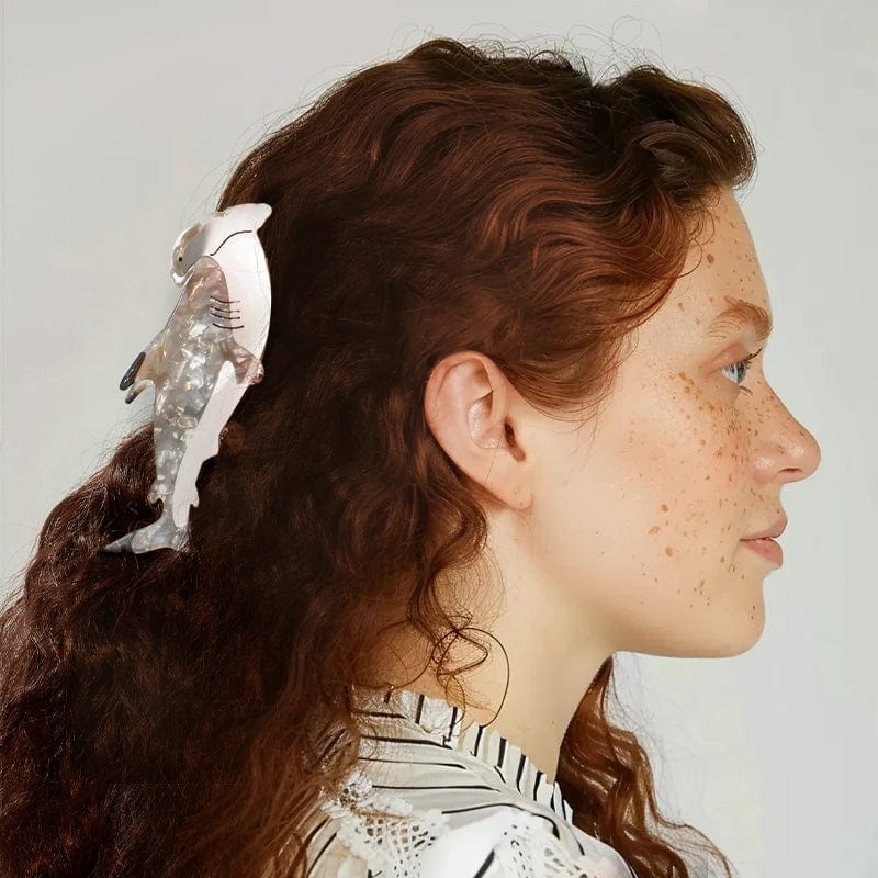 Jumbo Hammerhead Shark Hair Claw Clips