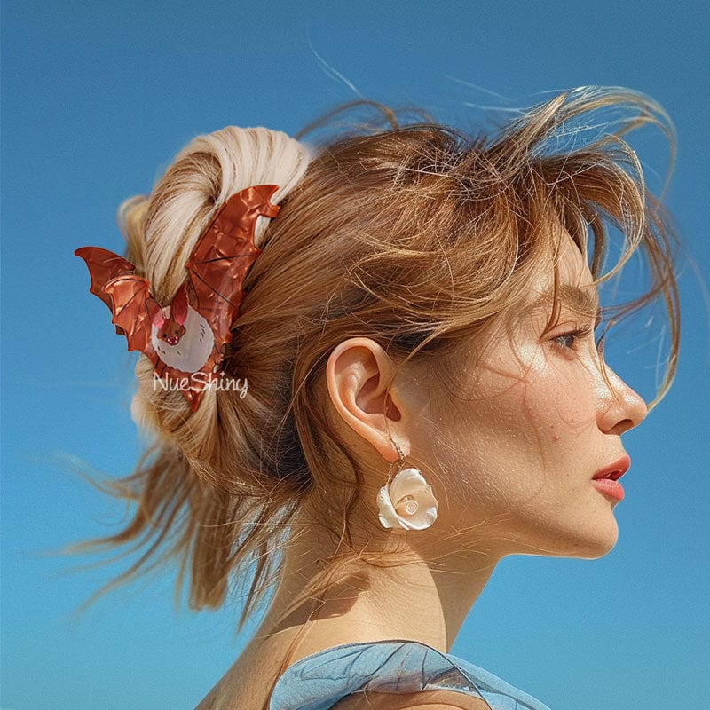 Jumbo Bat Hair Claw Clips