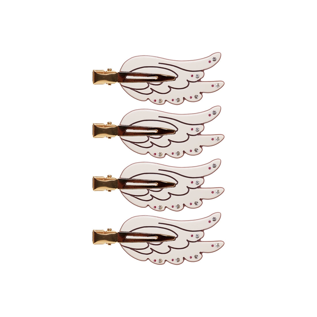 Popstar Clips in Dove Wing