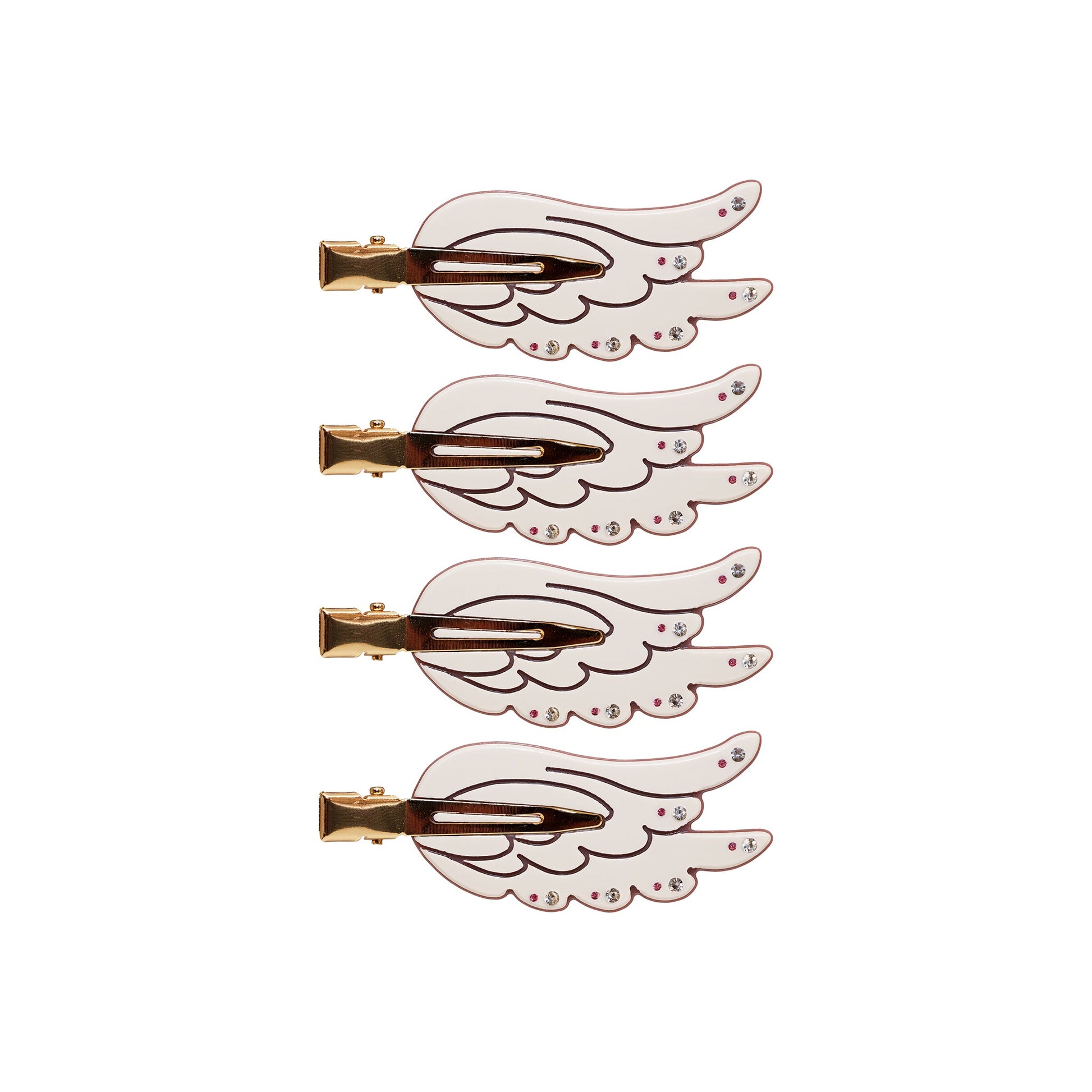 Popstar Clips in Dove Wing