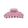 Big Effing Clip in Cherry Gingham
