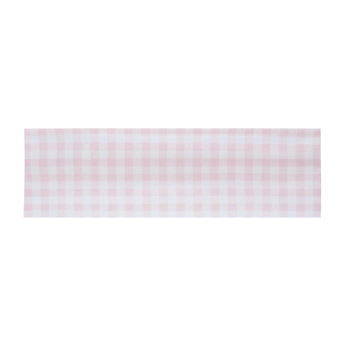 Infinity Headband in Baby Pink Gingham