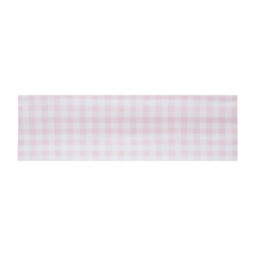 Infinity Headband in Baby Pink Gingham