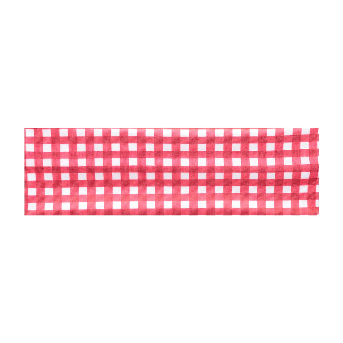 Infinity Headband in Cherry Gingham