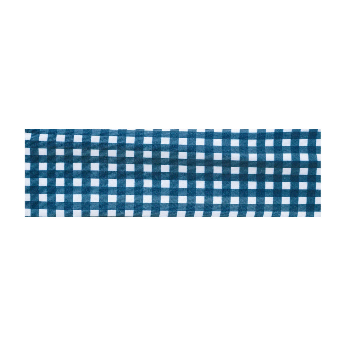 Infinity Headband in Navy Gingham
