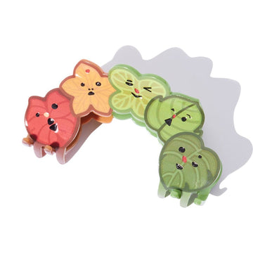 Green Korok Hair Claw Clips