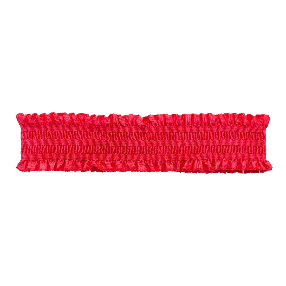 Ruffle Headband in Cherry Kiss