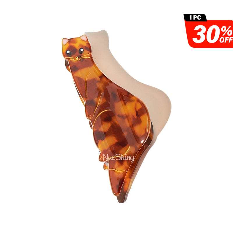 Medium Tortoiseshell Mink Hair Claw Clips