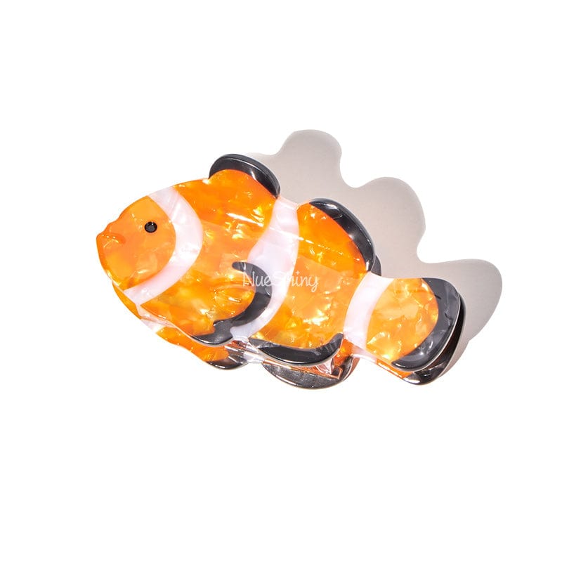Medium Clownfish Hair Claw Clips