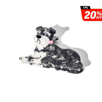 Schnauzer Dog Hair Claw Clips