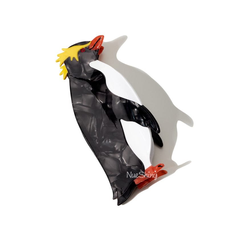 Jumbo Erect-crested Penguin Hair Claw Clips