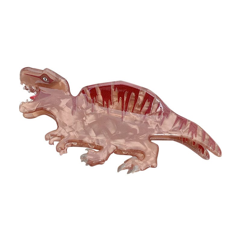 Large  Brown Tyrannosaurus Rex Hair Claw Clips