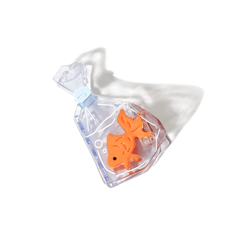 Medium Goldfish In A Bag Hair Claw
