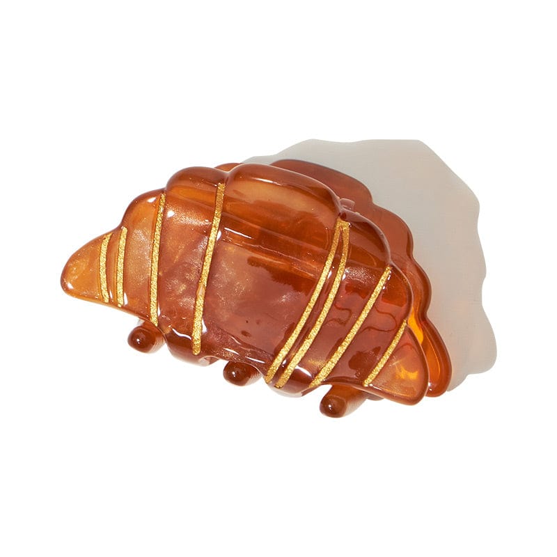 Mini Croissant Hair Claw Clips