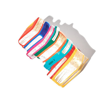 Large Orange Book Hair Claw Clips