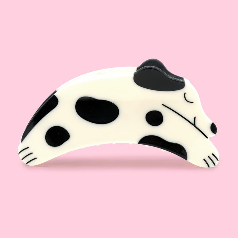 Medium Dalmatian Dog Hair Claw Clips