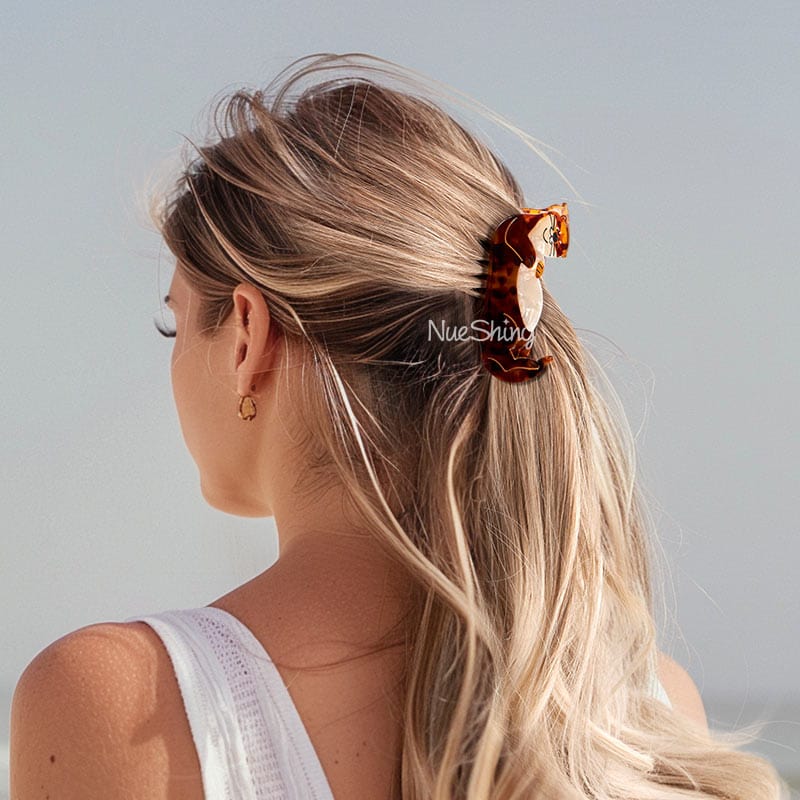 Medium Sea Otter Hair Claw Clips