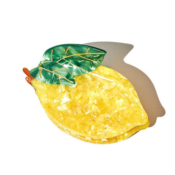 Large  Lemon Hair Claw Clips