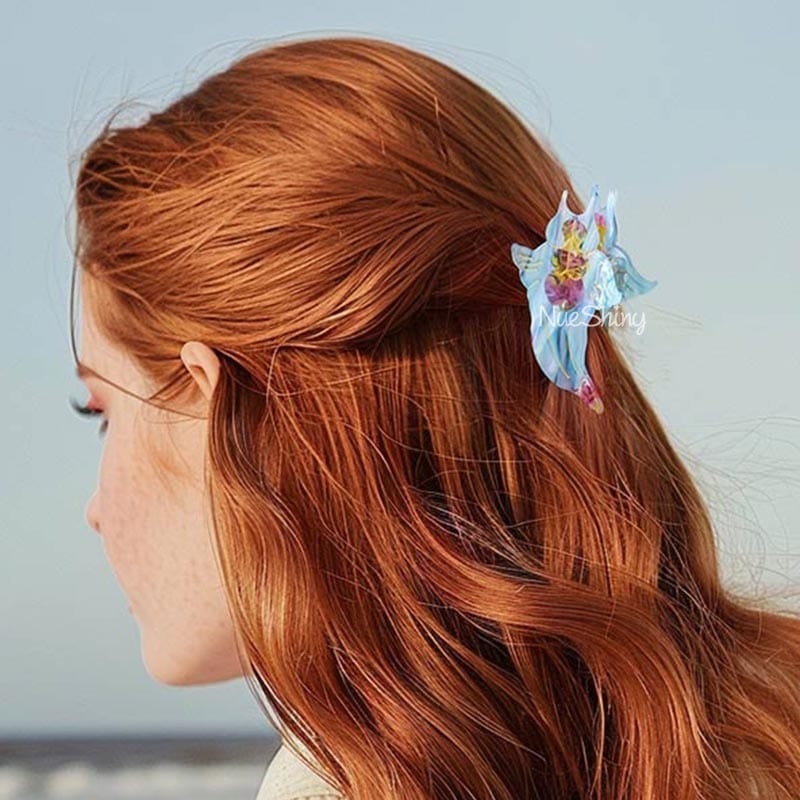 Medium Sea Angel Hair Claw Clips