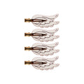 Popstar Clips in Dove Wing