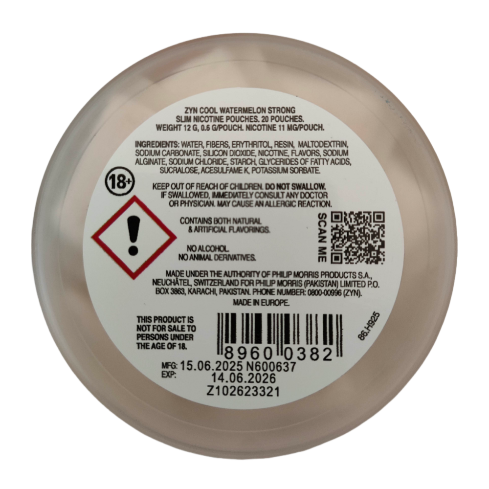 ZYN Cool Watermelon 11mg
