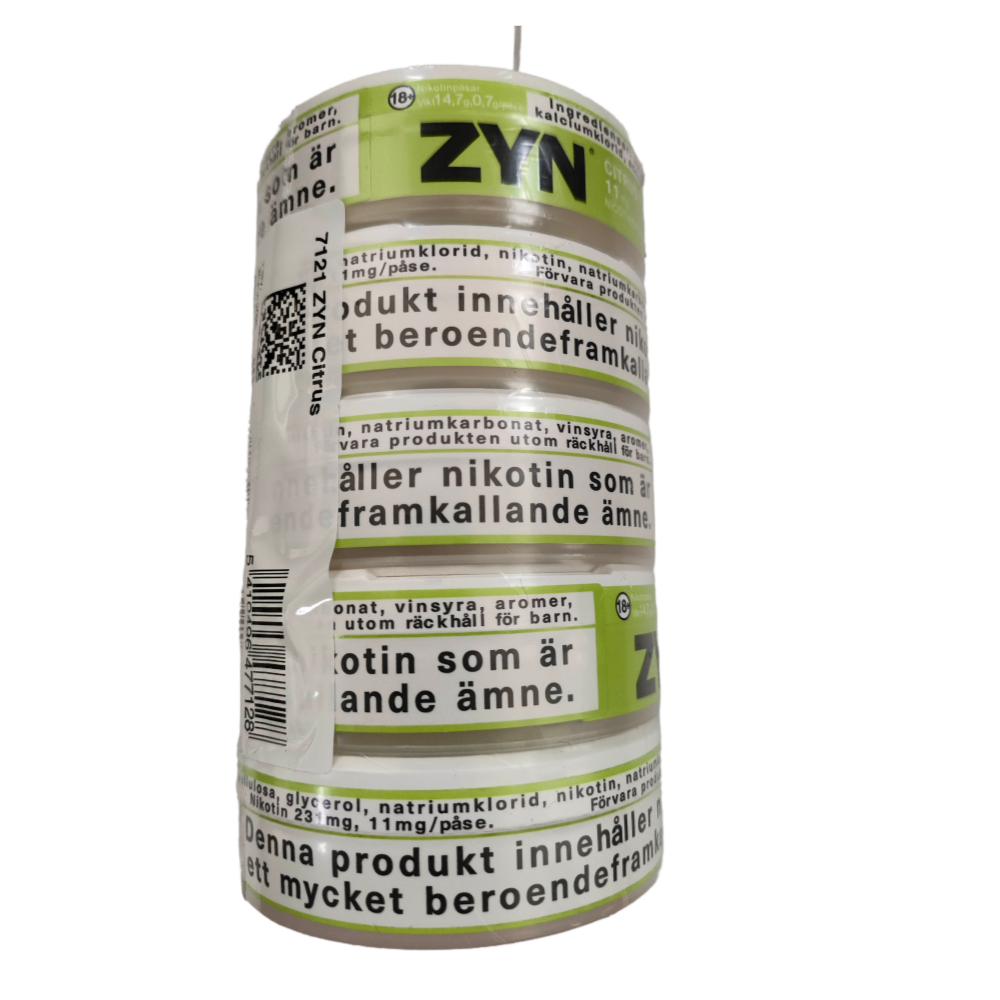 ZYN Slim Citrus Extra Strong 11mg
