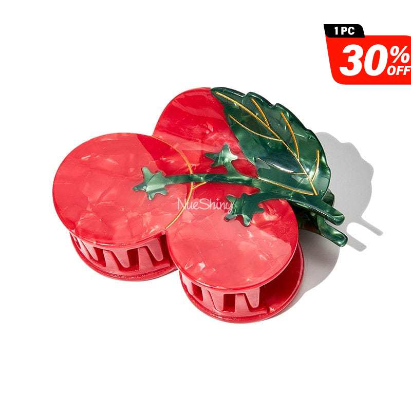 Large Cherry Tomatoes Hair Claw Clips
