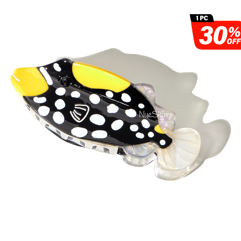 Medium Clown Triggerfish Hair Claw Clips