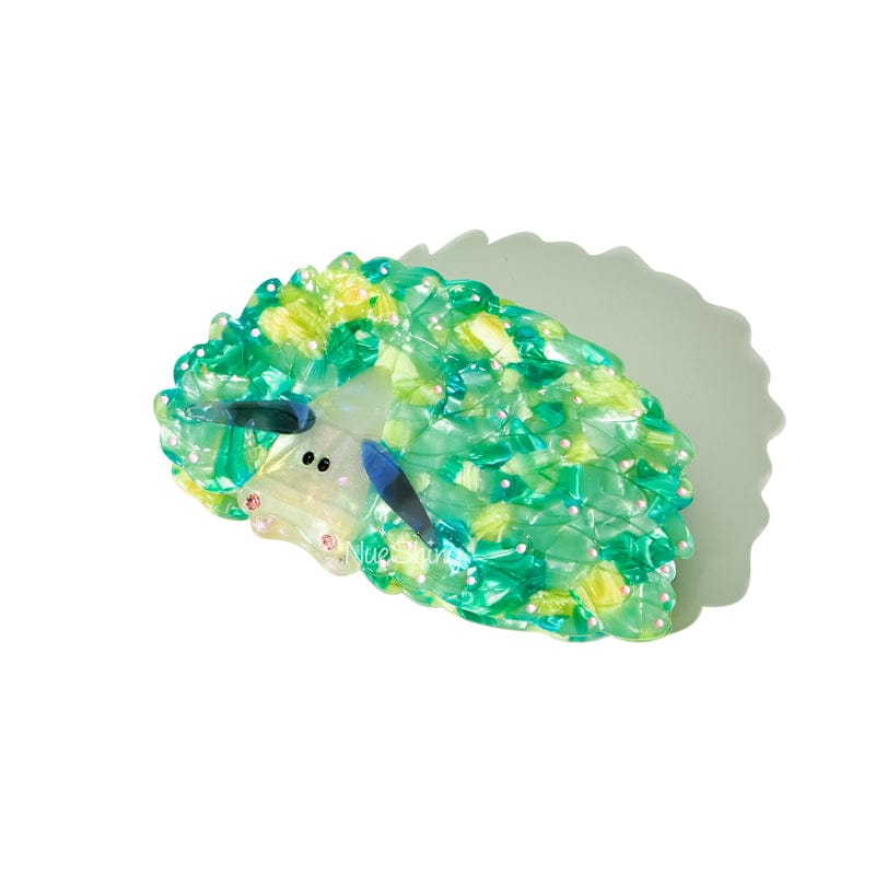 Medium Sea leaf Slug Hair Claw Clips
