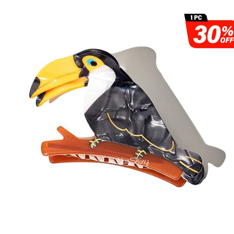 Large Toucans Hair Claw Clips