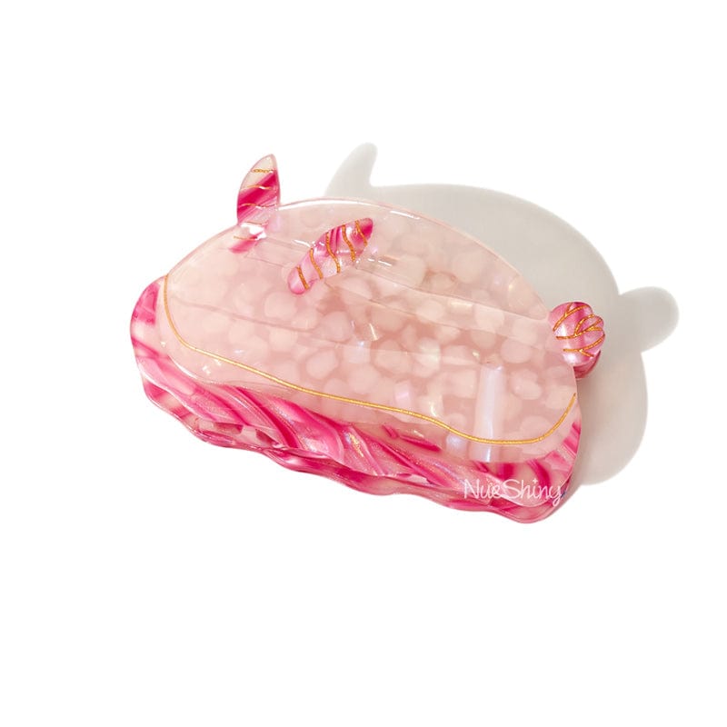 Medium Sea Hare Slug Hair Claw Clips