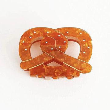Medium Fun Pretzel Hair Claw Clips