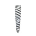 Halo Headband in Navy Gingham side view