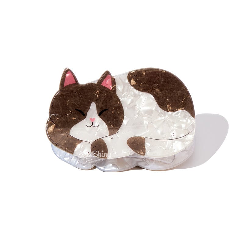 Medium Smiling Cat Hair Claw Clips