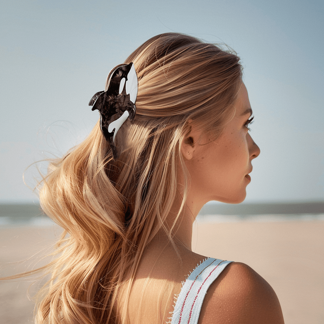 Jumbo Orca  Hair Claw Clips