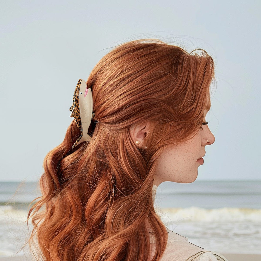 Jumbo Tortoiseshell Shark Hair Claw Clips