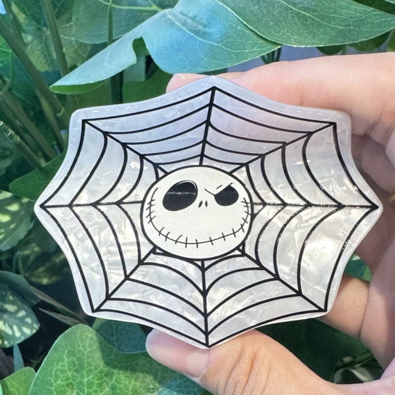 Medium Spider Web Hair Claw Clips