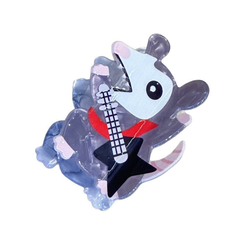 Medium Mouse Hair Claw Clips