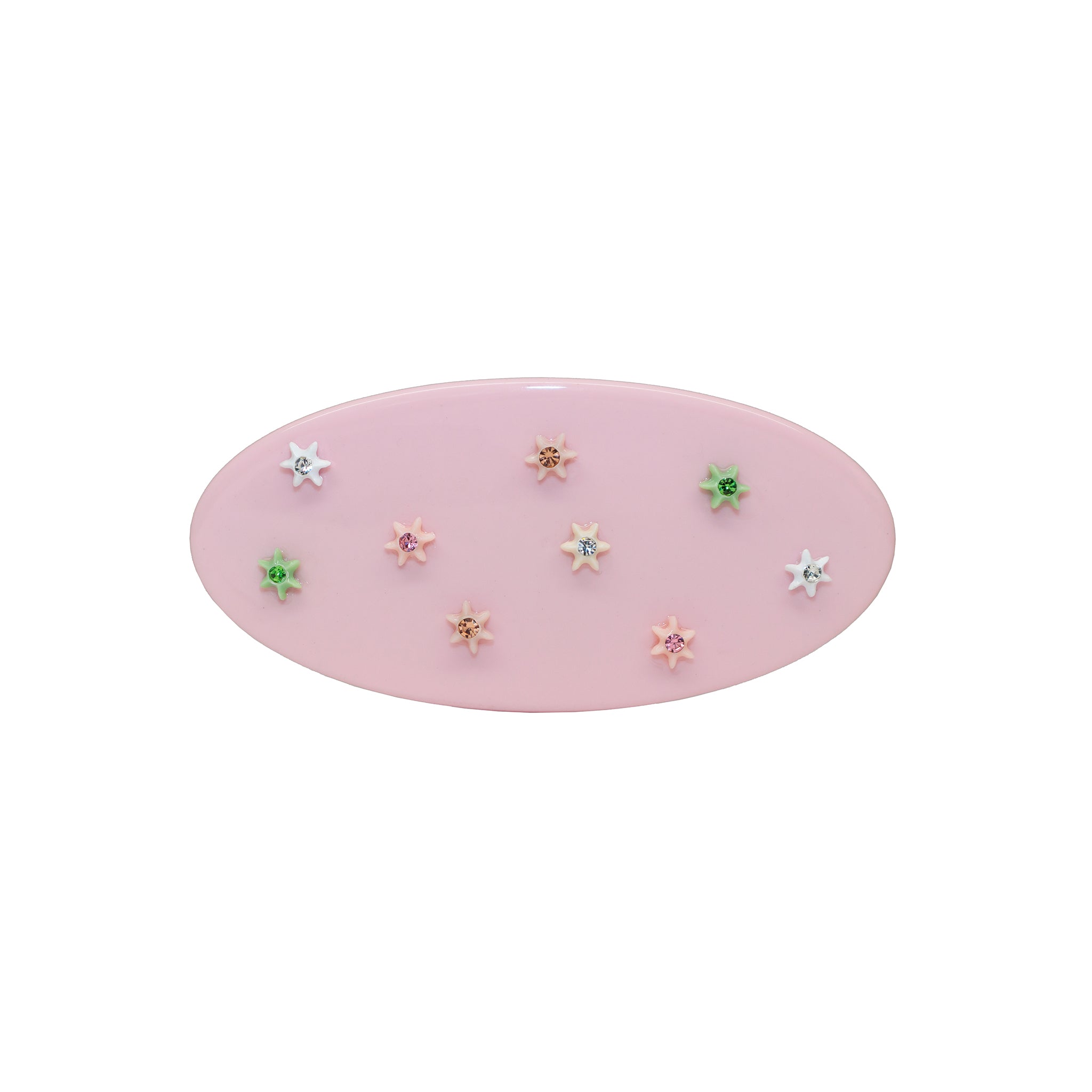 Ponytail Barrette in Full Bloom