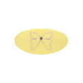 Ponytail Barrette in Lemon Drop