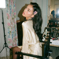 model wearing Popstar Clips in Night out and night in